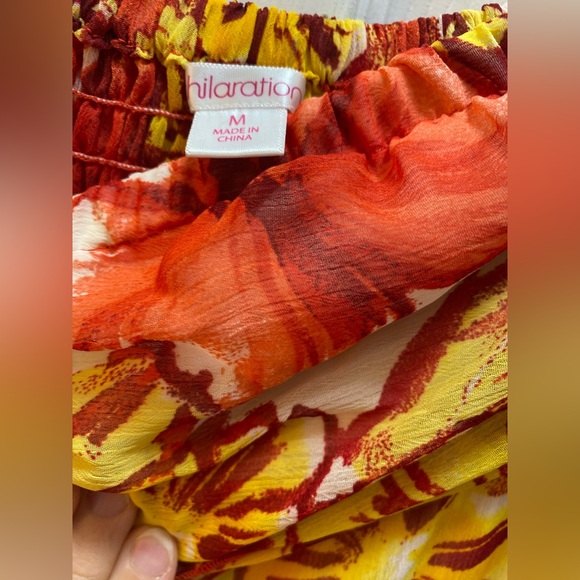 Tropical Hawaiian Floral Dress Hibiscus Maxi Dress - Picture 4 of 10